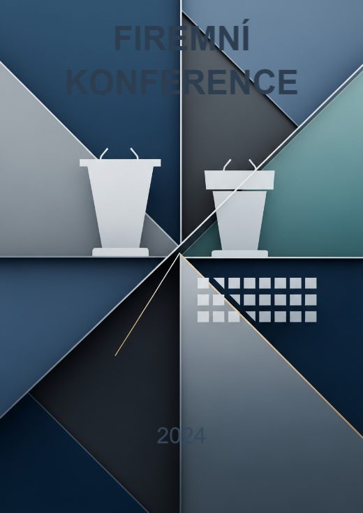 Firemní konference, moderní minimalistický styl